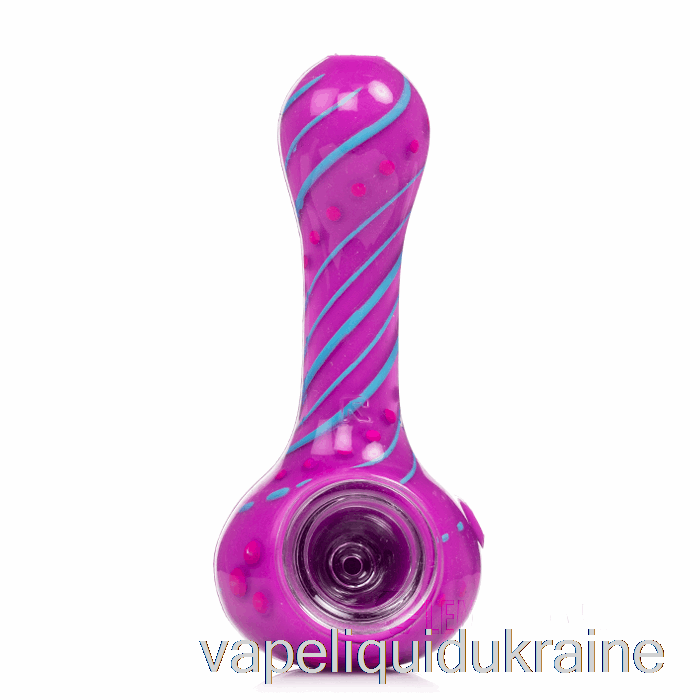 Vape Ukraine Eyce ORAFLEX Floral Silicone Spoon Flower (Blue / Purple / Violet)